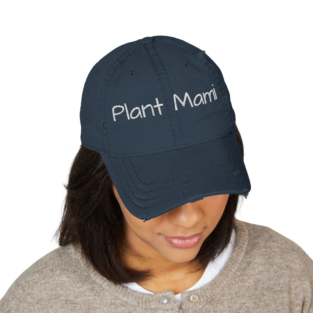 Plant Mami Distressed Cap