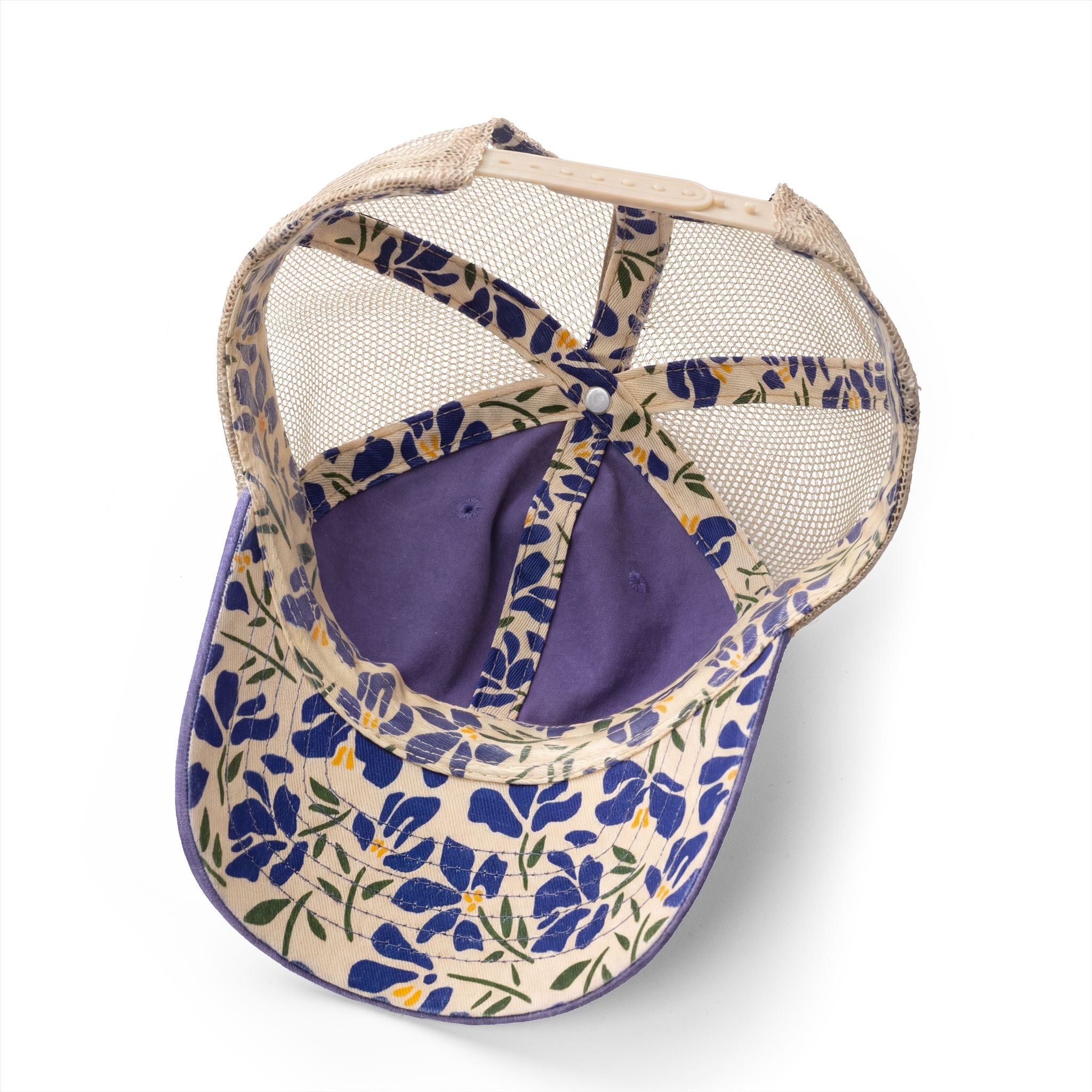 Plant Mami Embroidered Mesh Floral Caps