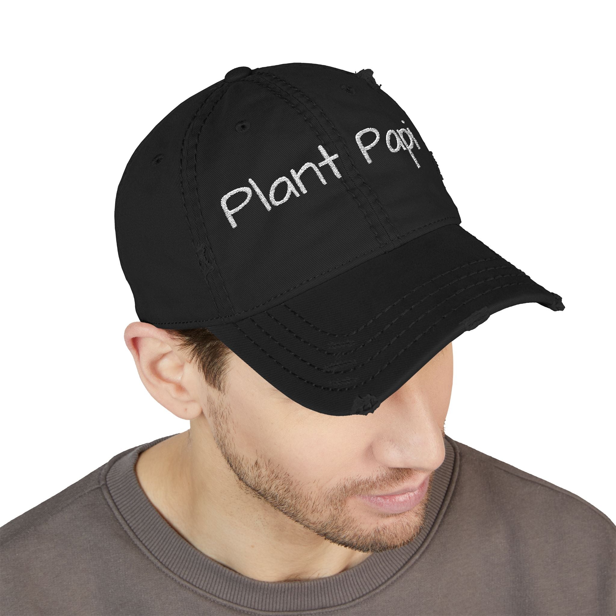 Plant Papi Embroidered Hat