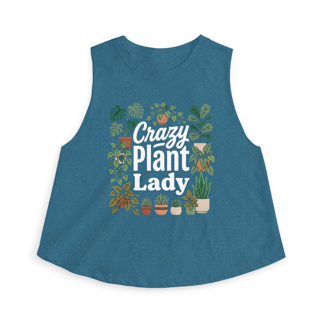 Crazy Plant Lady Crop Top Tank
