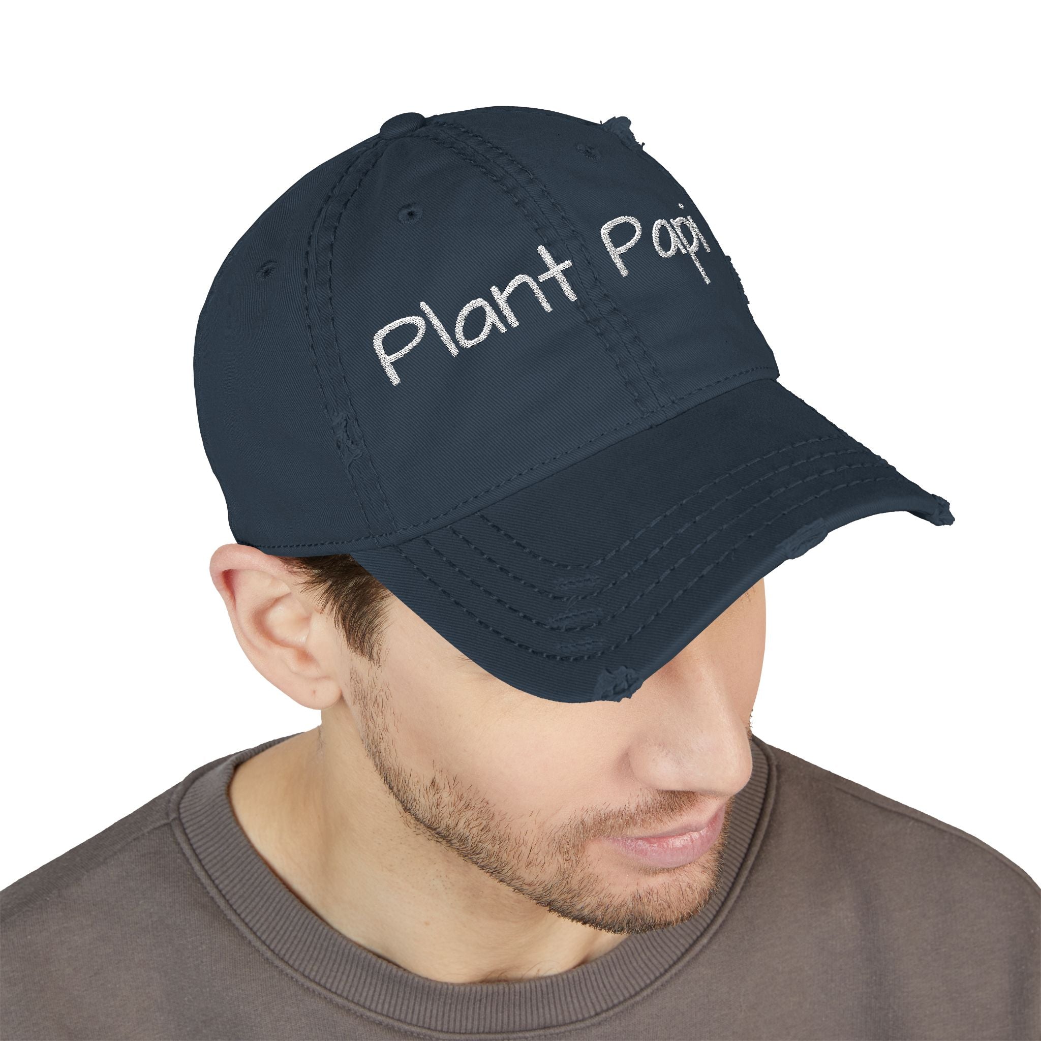 Plant Papi Embroidered Hat