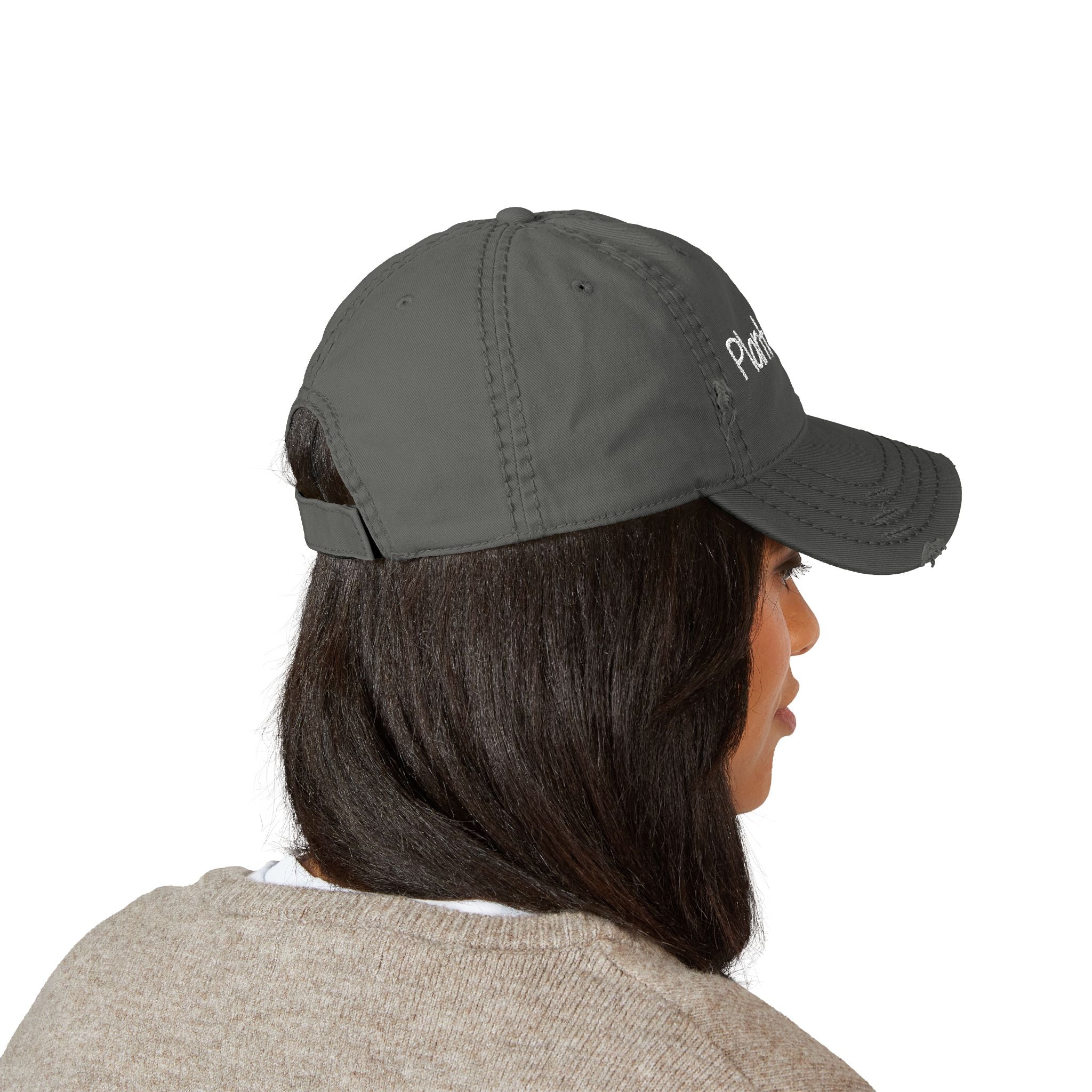 Plant Mami Distressed Cap