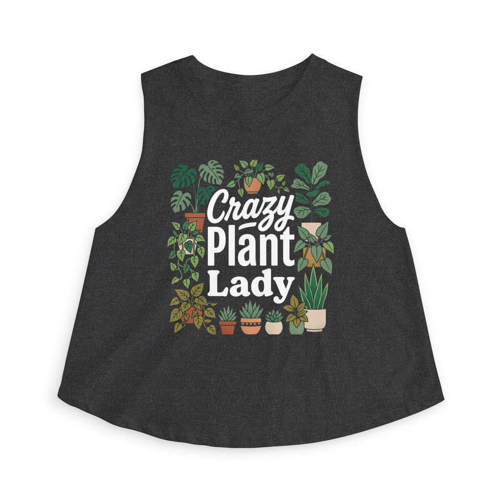 Crazy Plant Lady Crop Top Tank