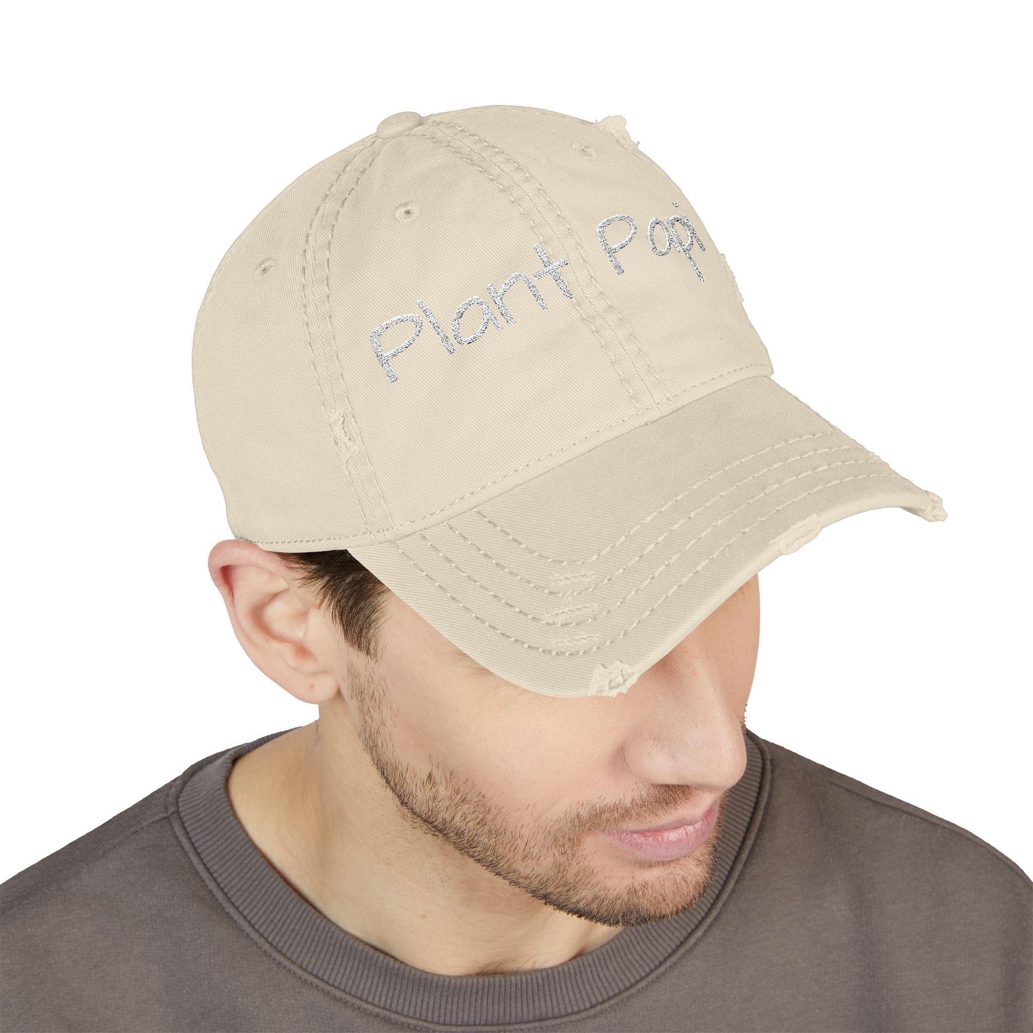Plant Papi Embroidered Hat