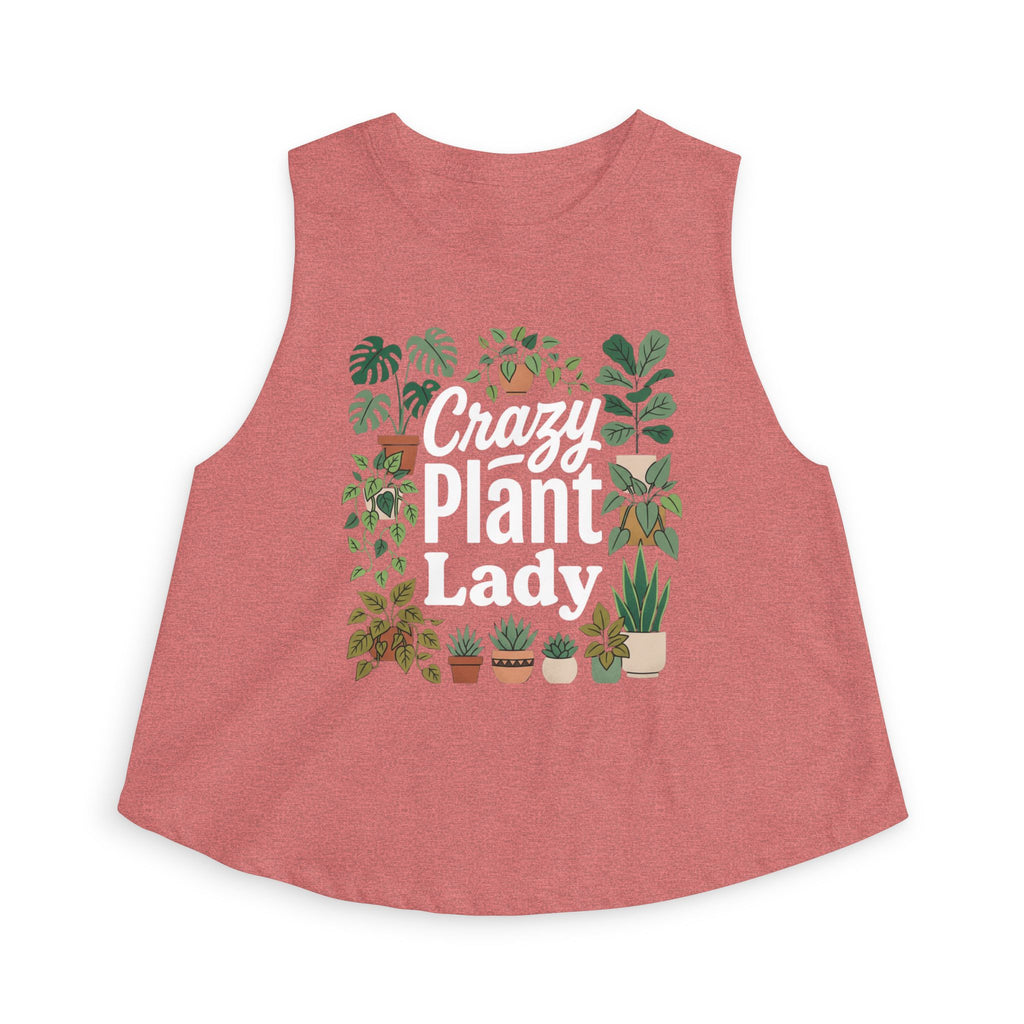 Crazy Plant Lady Crop Top Tank